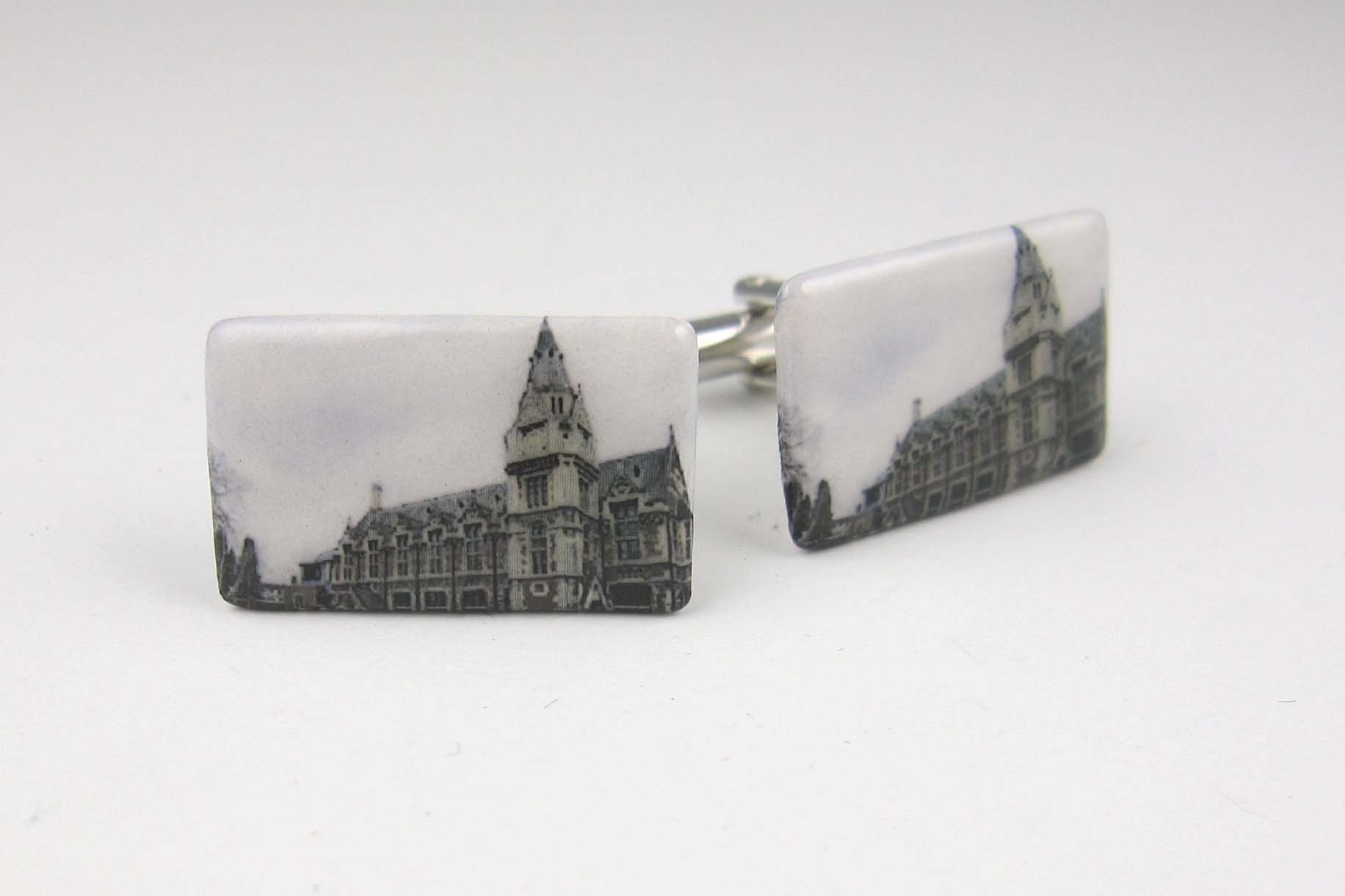 Pembroke College library cufflinks